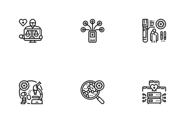 Biomedical Medical Science Icon Pack
