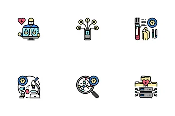 Biomedical Medical Science Icon Pack