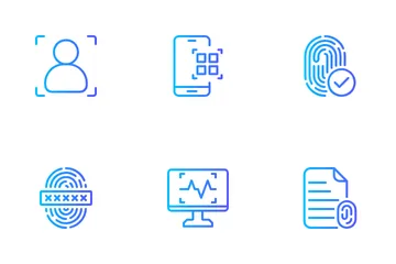 Biometria Paquete de Iconos