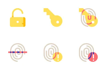 Biometrics And Security Icon Pack