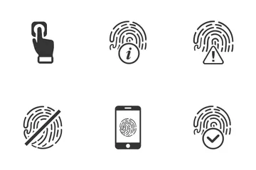 Biometrics Authentication Icons  Icon Pack