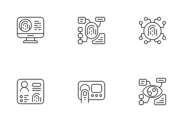 Biometrische Symbolpack