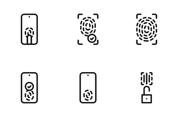 Biométrique Pack d'Icônes