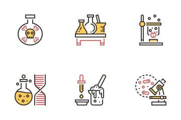 Bioquímica Paquete de Iconos