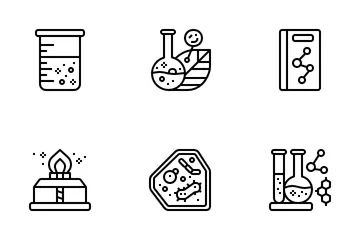 Bioquímica Paquete de Iconos