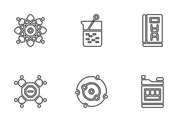 Bioquímica Paquete de Iconos