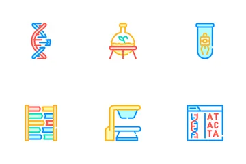 Biotech Technology Icon Pack