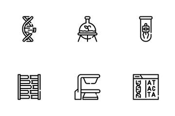 Biotech Technology Icon Pack