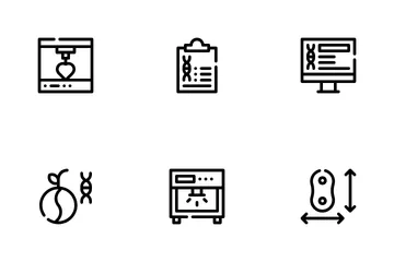 Biotecnologia Pacote de Ícones