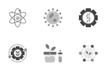 Biotecnologia Pacote de Ícones