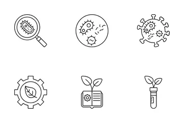 Biotecnologia Icon Pack