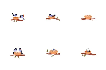 鳥 アイコンパック