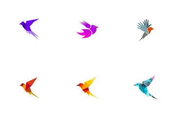 Bird Abstraction Icon Pack