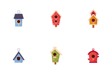 Bird House Icon Pack