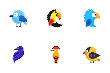 Bird Stickers Icon Pack