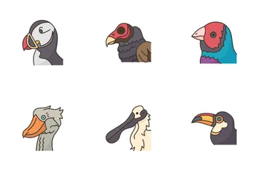 Birds Beaks Icon Pack