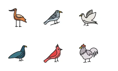 Birds Icon Pack