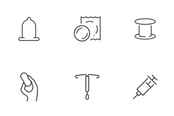 Birth Control Methods Icon Pack