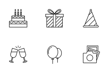 Birthday And Celebration Icon Pack