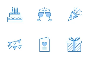 Birthday And Celebration Icon Pack