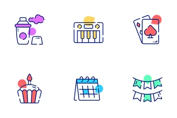 Birthday And Party Icon Pack