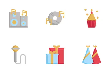 Birthday And Party Icon Pack