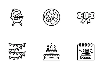 Birthday And Party Icon Pack