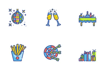 Birthday And Party Icon Pack