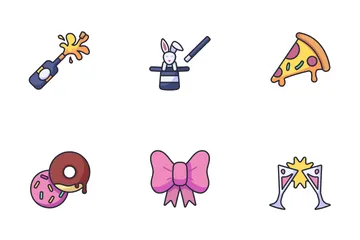 Birthday And Party Icon Pack