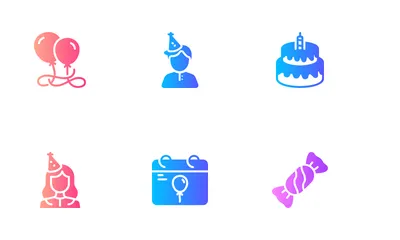 Birthday Icon Pack