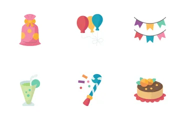 Birthday Party 1 Icon Pack