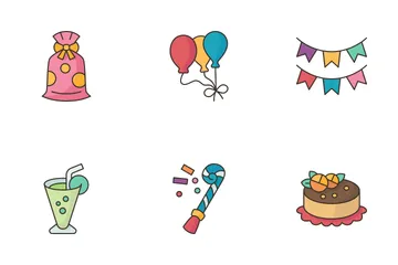 Birthday Party 1 Icon Pack