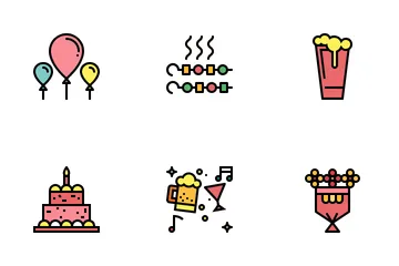 Birthday Party Icon Pack