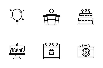 Birthday Party Icon Pack