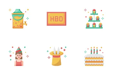 Birthday Party Icon Pack