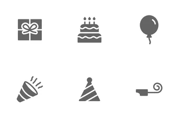 Birthday Party Icon Pack