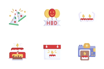 Birthday Party Icon Pack