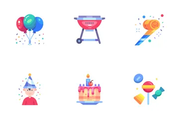 Birthday Party Icon Pack