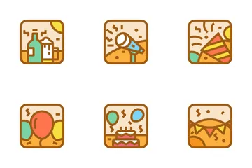 Birthday Party Icon Pack