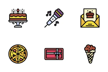 Birthday Party Icon Pack