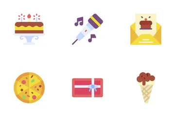 Birthday Party Icon Pack