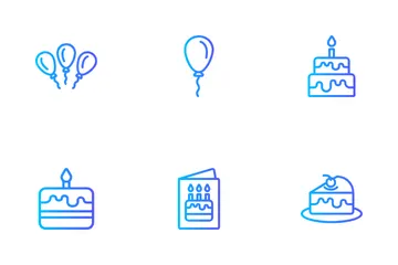 Birthday Party Icon Pack