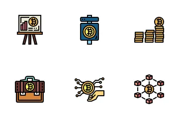 Bitcóin Paquete de Iconos