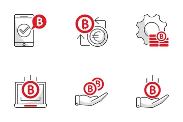 Bitcoin Pacote de Ícones