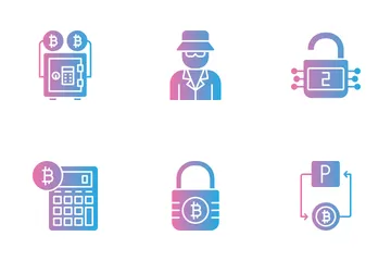 Bitcoin And Cryptocurrency Icon Pack