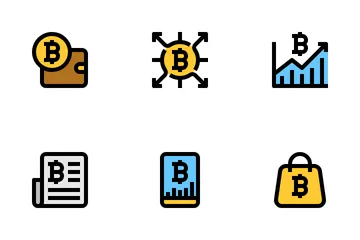 Bitcoin And Cryptocurrency Icon Pack