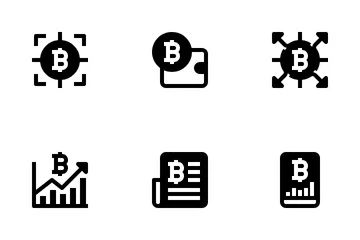 Bitcoin And Cryptocurrency Icon Pack