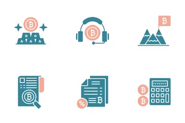 Bitcoin And Cryptocurrency Icon Pack