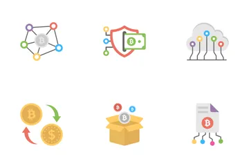 Bitcoin And Cryptocurrency Icon Pack