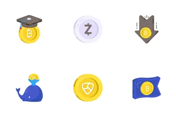 Bitcoin And Finance Icon Pack